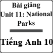 Bài giảng Tiếng Anh 10 unit 11