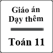 Giáo án dạy thêm Toán 11 (Phần 1)