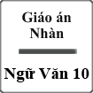 Giáo án bài Nhàn Ngữ Văn 10