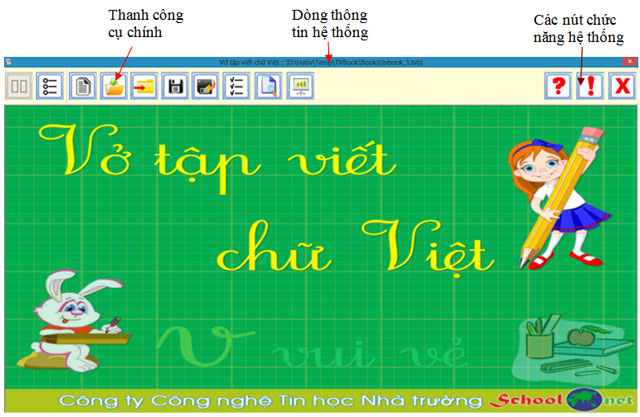 Phần mềm giúp bé tập viết chữ