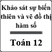 Giáo án Khảo sát sự biến thiên và vẽ đồ thị hàm số