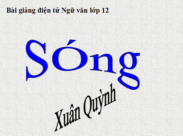 Sóng Xuân Quỳnh