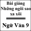 Bài giảng Những ngôi sao xa xôi