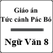 Giáo án Tức cảnh Pác Bó Ngữ văn 8