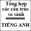 Tổng hợp các cấu trúc so sánh trong Tiếng Anh