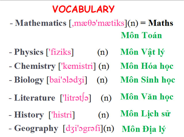 Unit 2: School talks