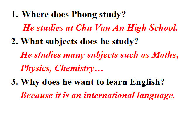 Bài giảng Tiếng Anh 10