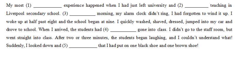 Đề kiểm tra tiếng Anh lớp 11 học kì 1