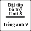 Bài tập tiếng Anh lớp 9 Unit 8