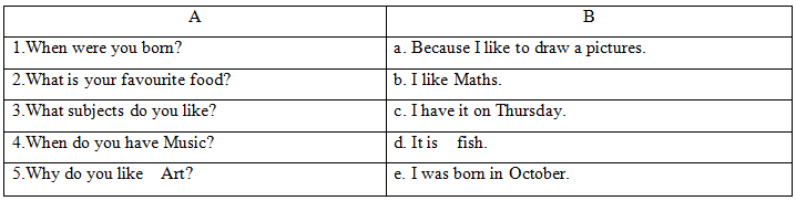 Đề kiểm tra tiếng Anh lớp 4 học kì 1