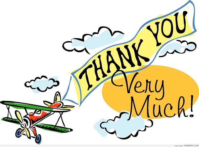 Những cách cảm ơn phổ biến