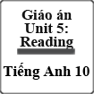 Giáo án Tiếng Anh 10 Unit 5