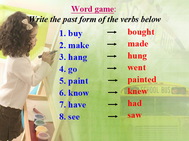 Tiếng anh 12 chủ đề gia đình