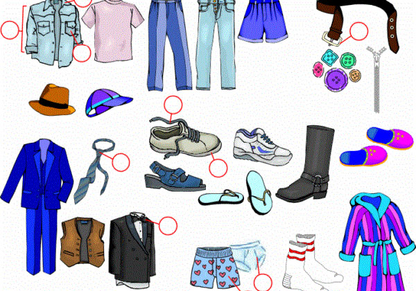 Từ vựng về trang phục