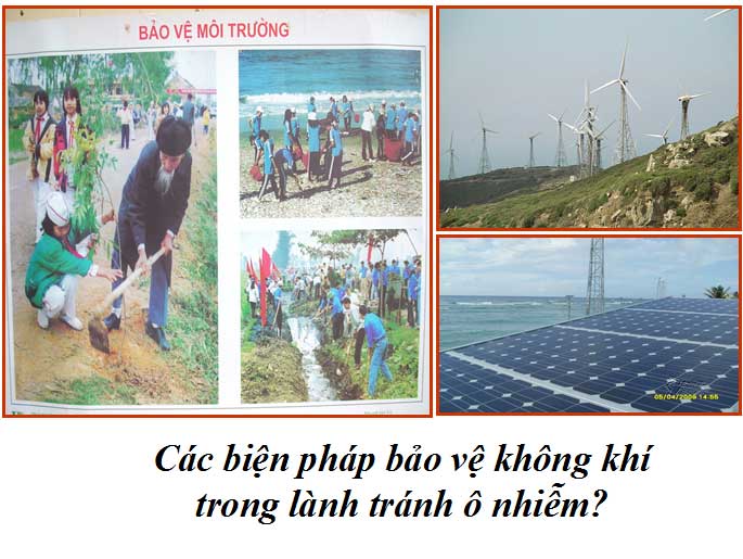 Các biện pháp bảo vệ môi trường