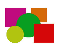 Toán lớp 1 - Hình vuông, hình tròn