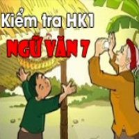 Đề kiểm tra học kì 1 môn Ngữ Văn lớp 7 Trường THCS Lạc Xuân năm 2008