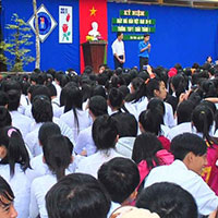 Đề thi học kì 1 môn Tiếng Anh lớp 10 trường THPT Châu Thành 1, Đồng Tháp năm 2014 - 2015