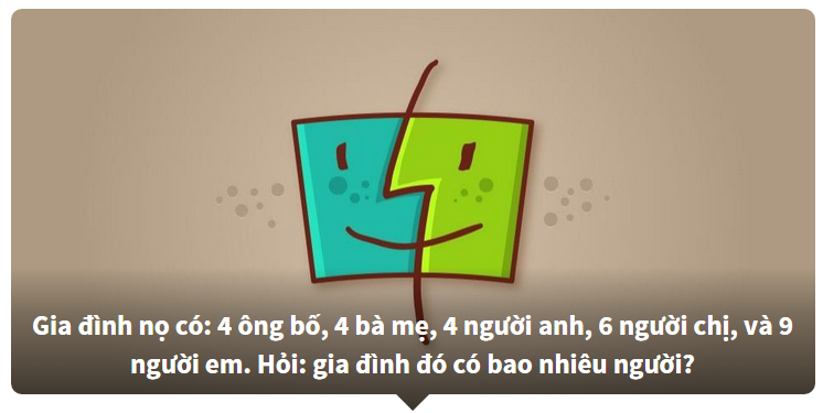Bộ câu hỏi IQ "chưa bao giờ" ngừng thách thức não bộ của bạn