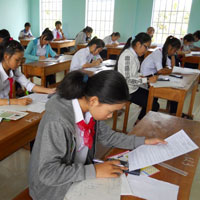 Đề thi học kỳ I môn Sinh học lớp 8 huyện Thận Hưng năm 2015 - 2016