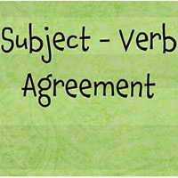 Sự hoà hợp giữa chủ ngữ và động từ