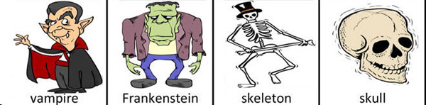 Từ vựng tiếng Anh hay cho ngày lễ Halloween Từ vựng tiếng Anh theo chủ đề