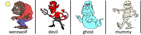 Từ vựng tiếng Anh hay cho ngày lễ Halloween Từ vựng tiếng Anh theo chủ đề