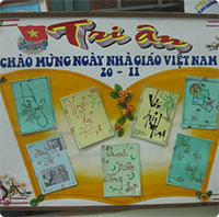 Tổng hợp những mẫu báo tường 20-11 đẹp nhất