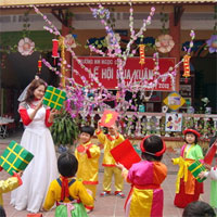 Giáo án mầm non đề tài: Bé hãy kể về mùa xuân