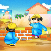 Giáo án mầm non đề tài: Bé làm thợ xây