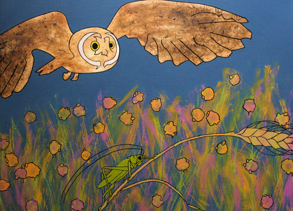 Chim cú và châu chấu