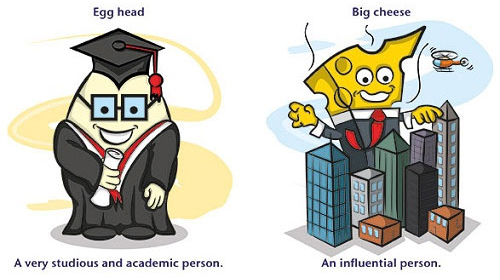 8 cụm từ dùng đồ ăn để tả người Một số cụm từ thú vị trong tiếng Anh