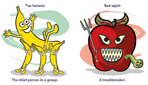 8 cụm từ dùng đồ ăn để tả người Một số cụm từ thú vị trong tiếng Anh