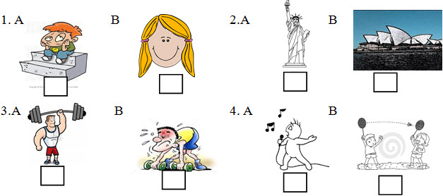 Đề thi học kì 1 môn Tiếng Anh lớp 4 trường Tiểu học An Vinh 2