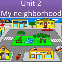 Bài tập trắc nghiệm Tiếng Anh lớp 8 Unit 7 My Neighborhood