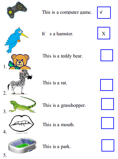 Đề thi Tiếng Anh lớp 2