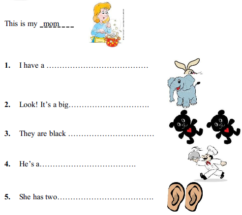 Đề thi Tiếng Anh lớp 2