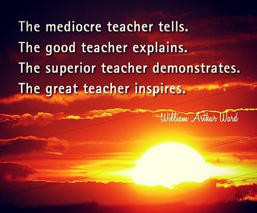 Những câu nói Tiếng Anh ý nghĩa về nghề giáo viên