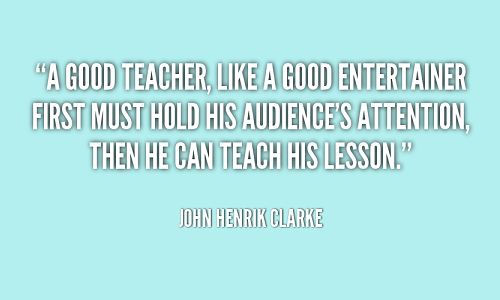 Những câu nói Tiếng Anh ý nghĩa về nghề giáo viên