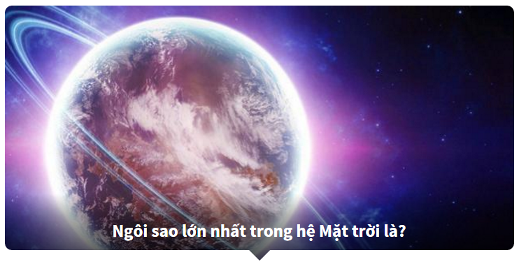 Bạn hiểu gì về vũ trụ?