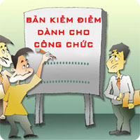 Mẫu bản kiểm điểm cá nhân công chức