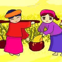 Giáo án bài Hạt gạo làng ta