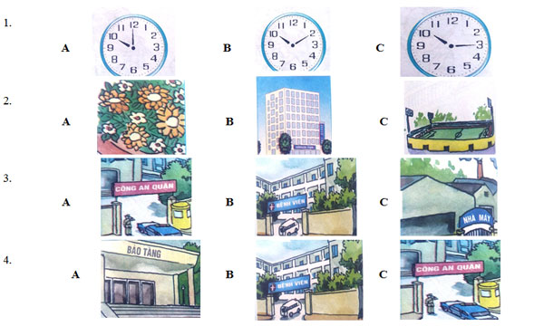 Đề thi học kỳ 1 môn Tiếng Anh lớp 6 có đáp án Đề thi học kỳ 1 môn Tiếng Anh lớp 6 có đáp án