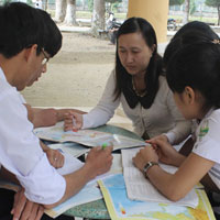 Đề kiểm tra học kì 1 môn Địa lý lớp 8 năm học 2015 - 2016 trường TH&THCS Bãi Thơm, Kiên Giang