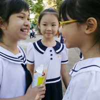 Đề kiểm tra cuối học kì 1 môn Lịch sử - Địa lý lớp 4 năm học 2015 - 2016 trường Tiểu học Võ Văn Vân, TP. Hồ Chí Minh