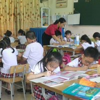 Đề kiểm tra cuối học kì 1 môn Toán lớp 4 năm học 2015 - 2016 trường Tiểu học Võ Văn Vân, TP. Hồ Chí Minh