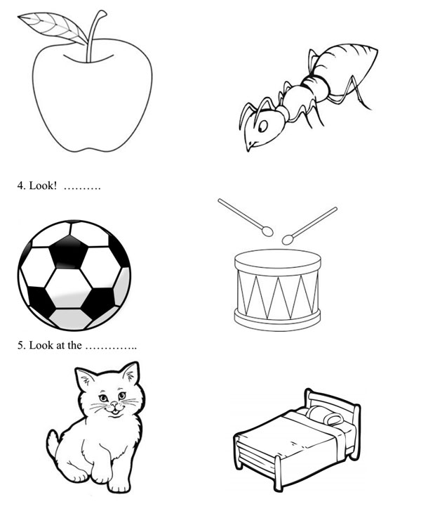 Đề thi học kỳ 1 môn tiếng Anh lớp 1 