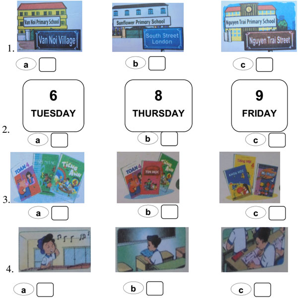 Đề thi học kỳ 1 môn tiếng Anh lớp 4 có file nghe và đáp án Đề thi học kỳ 1 môn tiếng Anh lớp 4