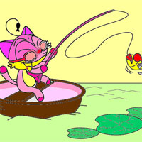 Giáo án mầm non đề tài: Mèo đi câu cá