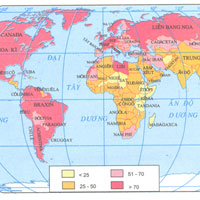Đề thi học kì 1 môn Địa lý lớp 12 năm học 2015 - 2016 Thành phố Cần Thơ